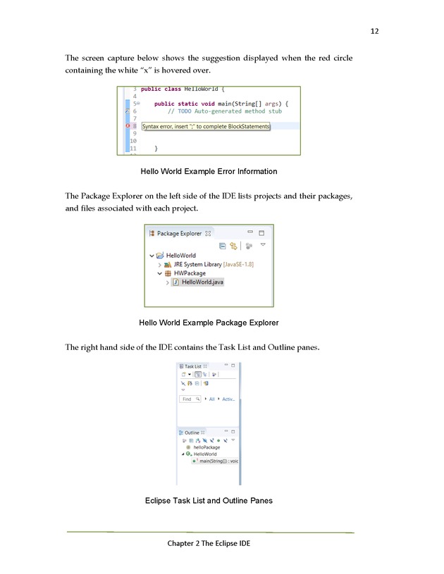 Java Programming: Basics to Advanced Concepts Advanced Programming Workshop - Page 12